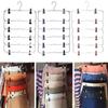 1PC Multilayer Clothes Hangers with 12 Clips Clothing Storage Rack Holder Drying Wardrobe Folding Pants Clothes Metal Skirt Rack