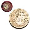 Pumpkins Sealing Wax Stamp Halloween Series Wax Seal Stamp Brass Head Seal Stamp for Scrapbooking Invitations Decoration