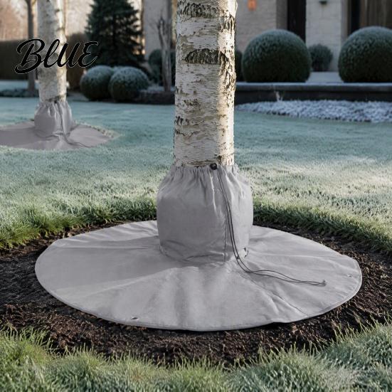 Outdoor Plant Thermal Cover Palm Tree Protector Winter Frost with Drawstring And Ground Stakes Sapling Protection Insulation Wrap for Trees Saplings