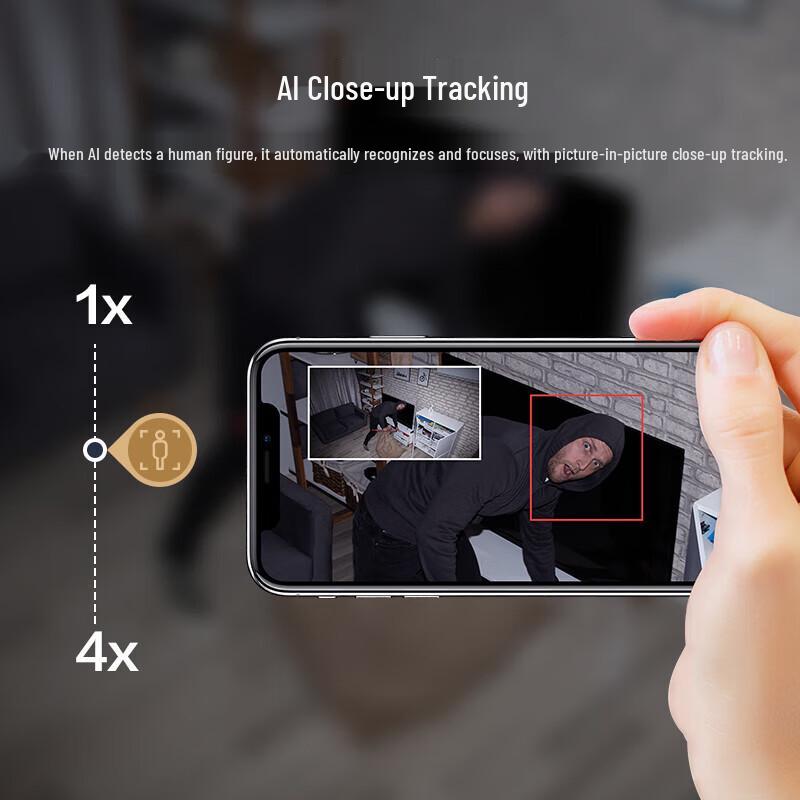 EZVIZ C6c 2K+ AI Pan/Tilt Home Security Camera (CN version)