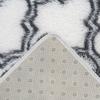 Dywan do salonu shaggy DECOR antypoślizgowy miękki puszysty modny 100x150 White Lantern