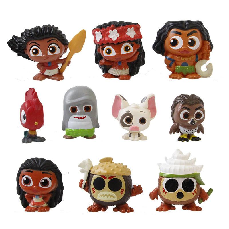 Moana Pvc Figurines Collection With Eyecatching Design For Play Display And
