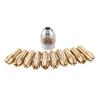 Copper Collet Chuck Durable Brass Collet Adapter Electric Grinding Chuck for Rotary Tools & Power Drills Under 4.8mm
