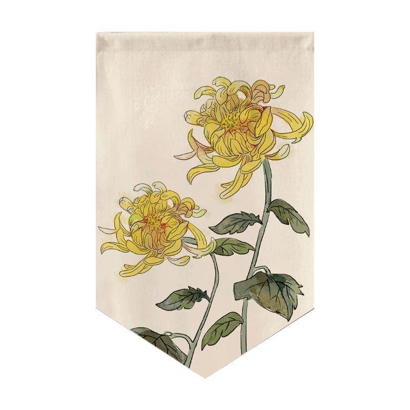 Chinese Decor Traditional Curtain Kitchen Short Curtain Noren Shop Japanese Style Curtain Small Window Restaurant Sushi Decor