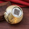 Brass Golden Rooster Annunciation Jar Treasure Bowl Desktop Ornament Great Fortune Study Decoration Wholesale