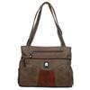 Mittlere Damen-Umhängetasche Charm&Shape Choco