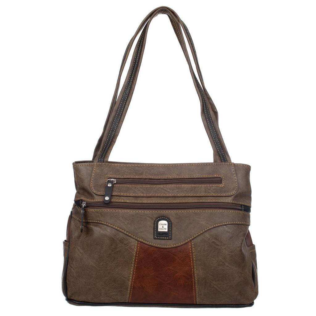 Charm&Shape Medium Women' Shoulder Bag Choco