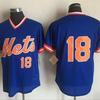 New York Mets Retro Embroidered Baseball Jersey