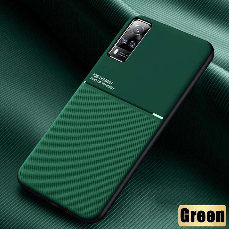 

Магнитный чехол для ViVo Y31 Y53S Y51 Y20 Y20S Y11S Y12S Y11 Y12 Y15 Y17 V17 NEO V20 V21 V21e Y50 Y30 противоударный силиконовый чехол For ViVo V20 зелёный