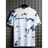 Men's 3D Digital Printed T-Shirt - Casual Crew Neck, Short Sleeves, Breathable Polyester - Perfect for Summer