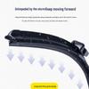 Silent Frameless Wiper Blades for Changan UNIK: Front & Rear, 20 to 22 inches