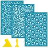 Heart Silk Screen Stencil Clay Silkscreen Print for DIY Printing Earring Scraper