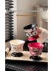 Creative Flower-Shaped Ceramic Coffee Cup for Home and Commercial Use - Ideal for Italian Coffee and Latte Art.