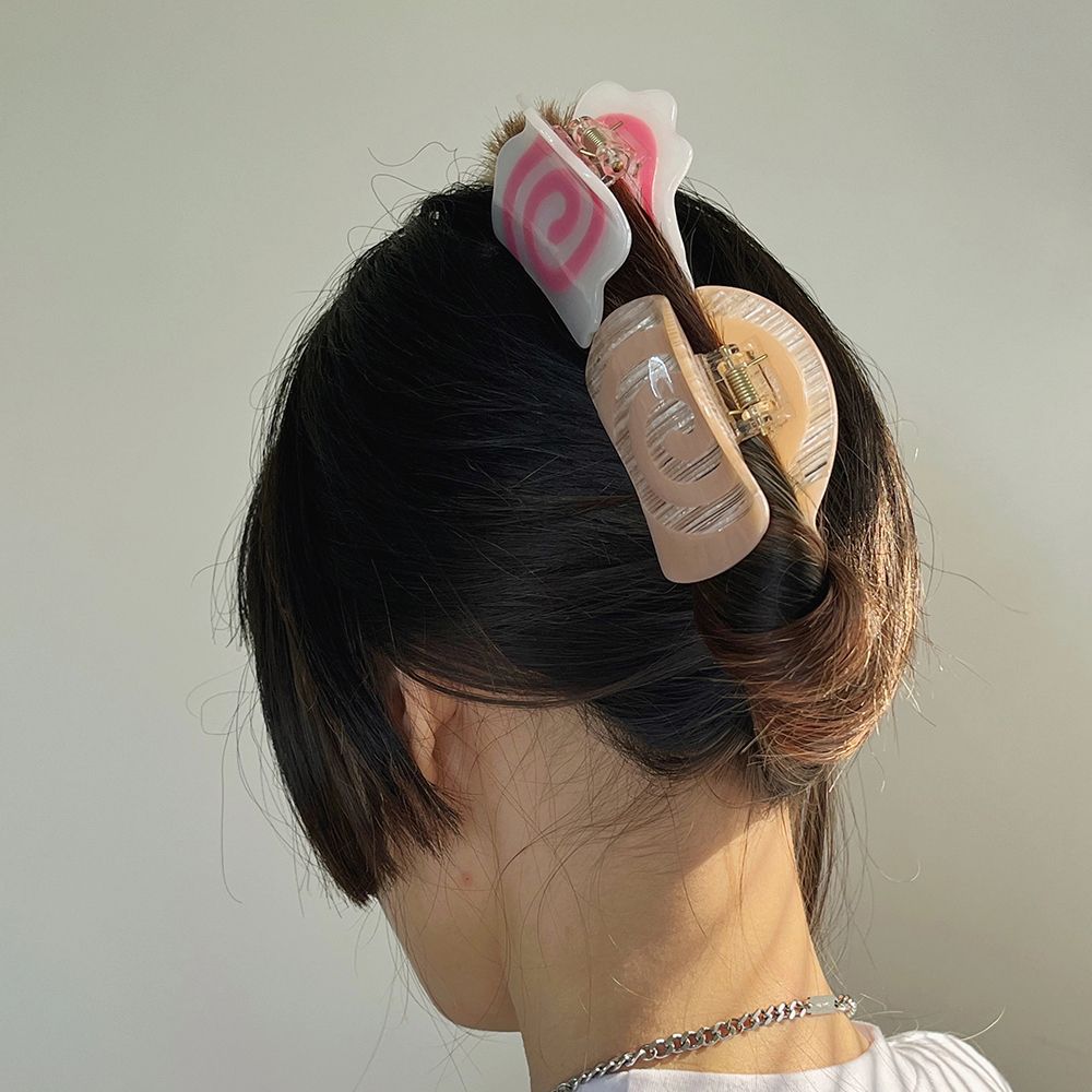 Claw Girls Acetic Acid Hair Claw Women Hair Accessories Korean Style Hair Clip Kamaboko Barrettes