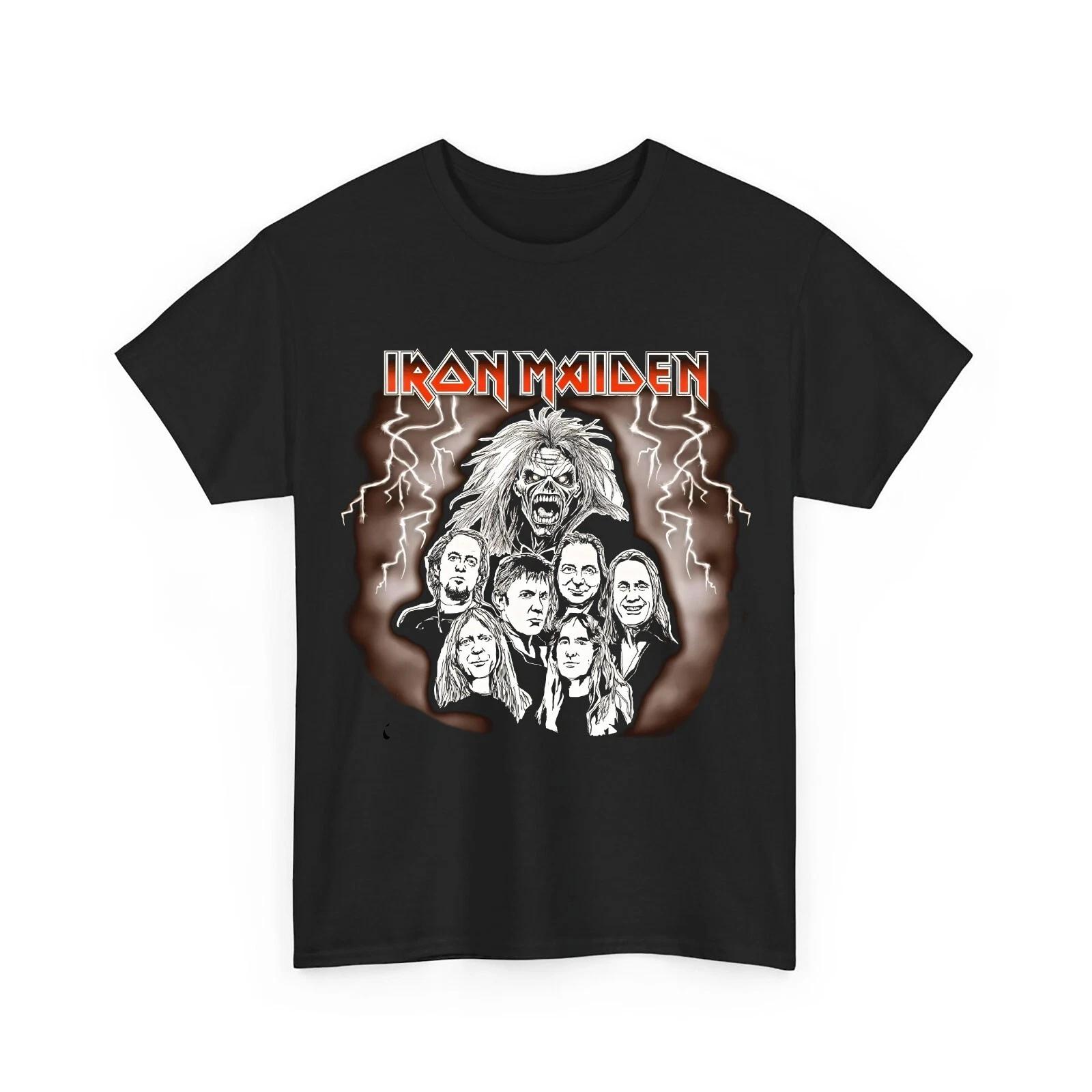 

Футболка Iron Maiden 2025 Vintage Rock band Размер S-3XL 2XL