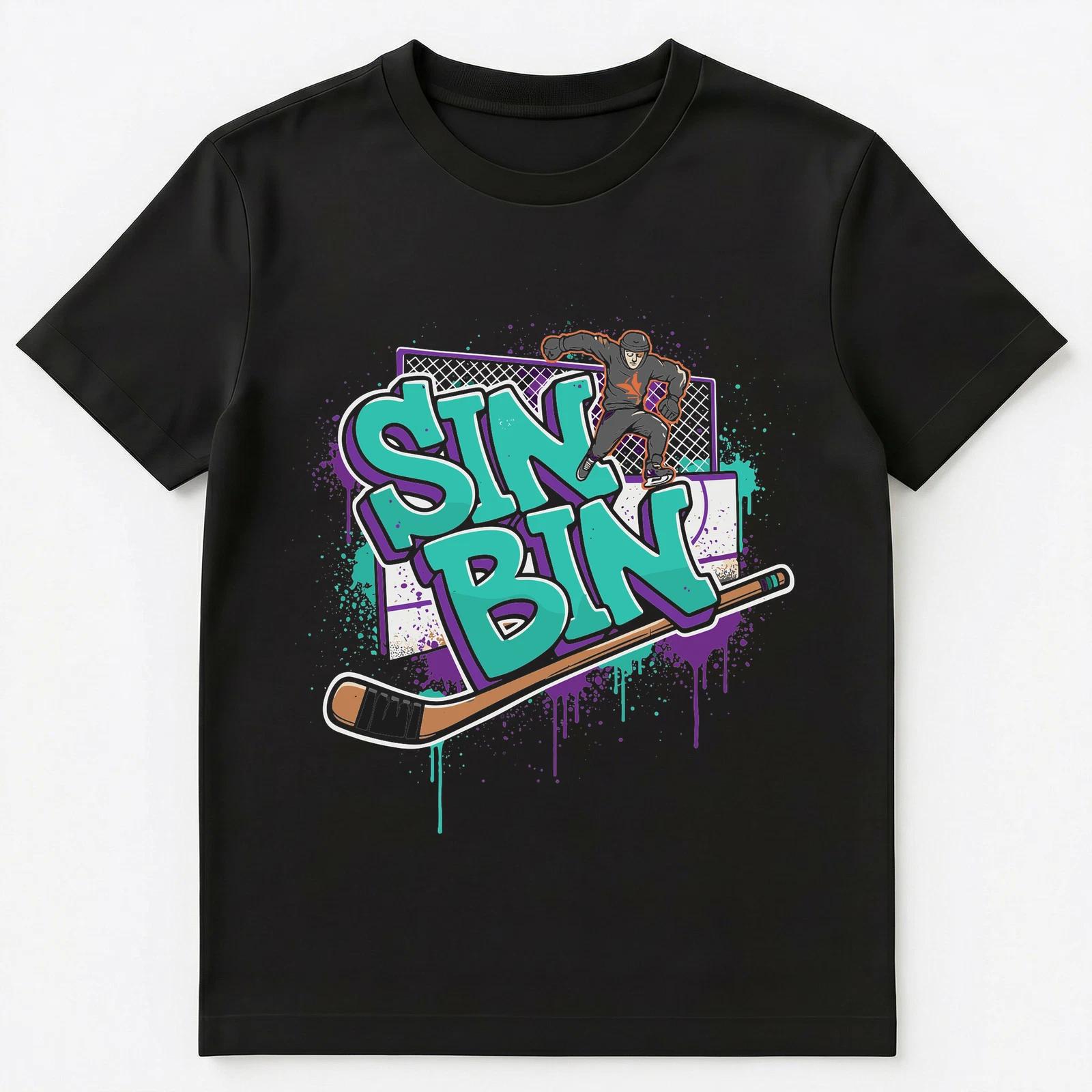 

Hockey Fan Sin Bin Penalty Box Unisex T-Shirt L