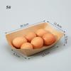 50Pcs Paper Food Boats, Paperboard Serving Basket, Food Snack Container for Party, Take-out Camping, Kitchen Cooking Baking Tool