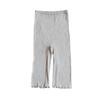 Tenimuhou Ribbed Length Gray 5-Minute Pants, (GY) AI22S-760VE