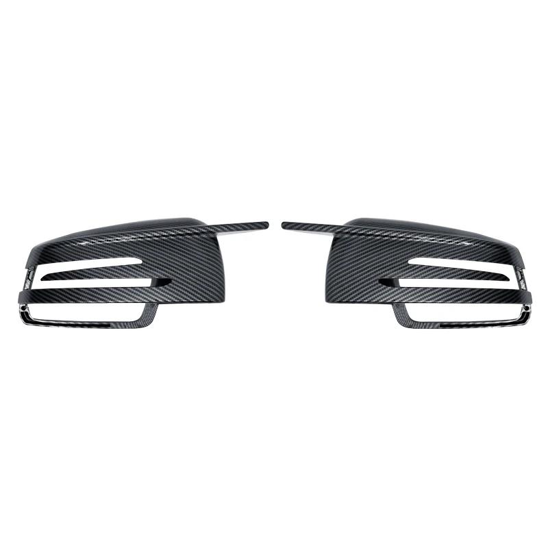 For Mercedes Benz W176 W246 W212 W204 X156 X204 W221 C218 A B C E S CLA GLA GLK Class Carbon Fiber Car Rearview Mirror Cover