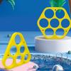EVA Floating Foam Rings Throw Pool Game Toy with Balls Floating Foam Rings Toy with Balls for Kids Adults Outdoor Party