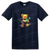 Bär mit Geld Süß Lustig Grafik T-Shirt Lässiges T-Shirt für Erwachsene Kinder