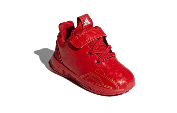 Adidas Rapidarun ''Avengers'' I Abrasion Resistant Low top Toddler Shoes Red Infant And Toddler AH2686