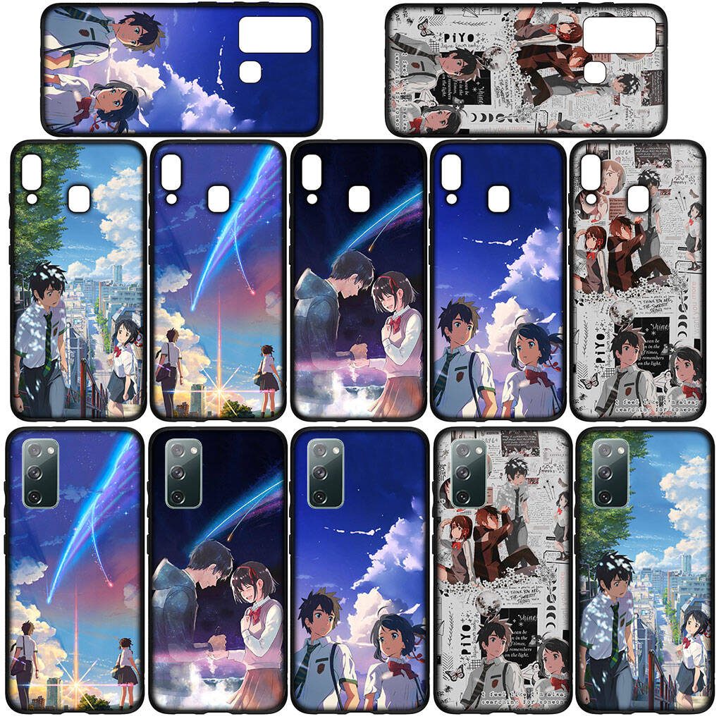 Cover for iPhone 17 16 15 Xiaomi Poco Redmi Note 14 13 12 11 Pro Max X 9 16e Samsung Galaxy S25 S24 S23 A4 14C OPPO Huawei Your Name Phone Case