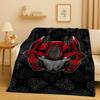 HD Cartoon T-Transformers Optimus Prime Bumblebee Flannel Blanket,Soft Warm Plush Throw for Home Bedroom Bed Sofa Cover Office