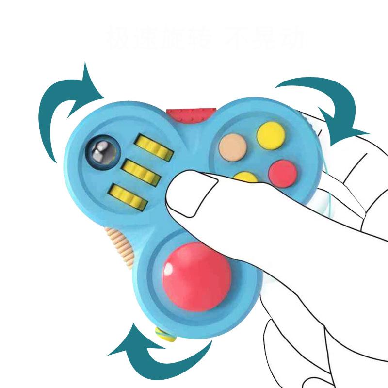 Fidget Pad Sensory Toys Fidget Controller Stress Redur, Fidget Toy Relieves Stress and Anxiety Toys for Children Adult