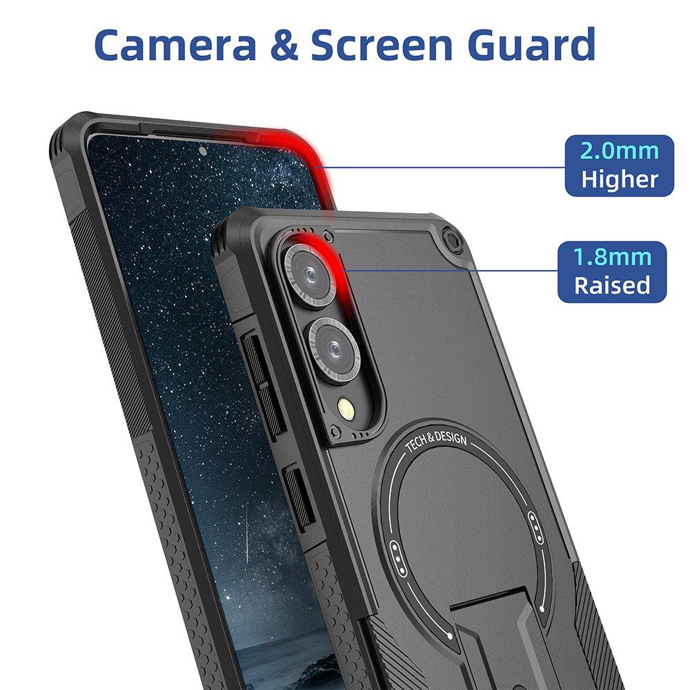 Phone Case for Samsung Galaxy S25 Edge S24 S22 Ultra S23 Plus A56 A36 A26 A16 A55 A25 A15 A05 A05S A35 A14 A54 5G Bracket Cover