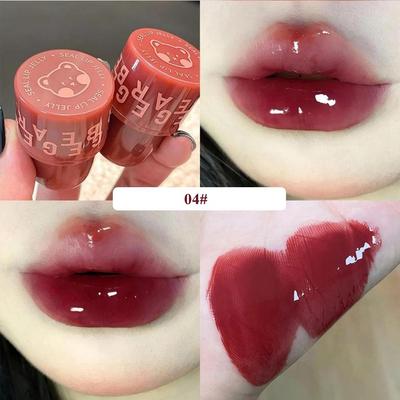 Jelly Lip Glaze Long-lasting Makeup Waterproof Gloss Lipstick