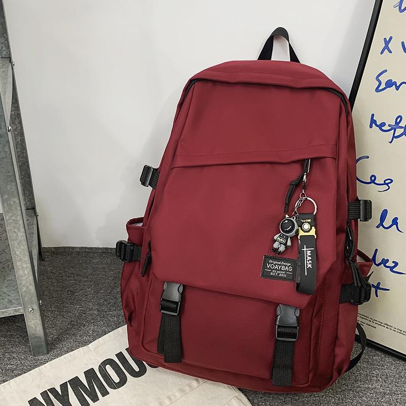 New Style of Primary School Students First Grade School Bag Junior High School Girls Splicing Children's Backpack