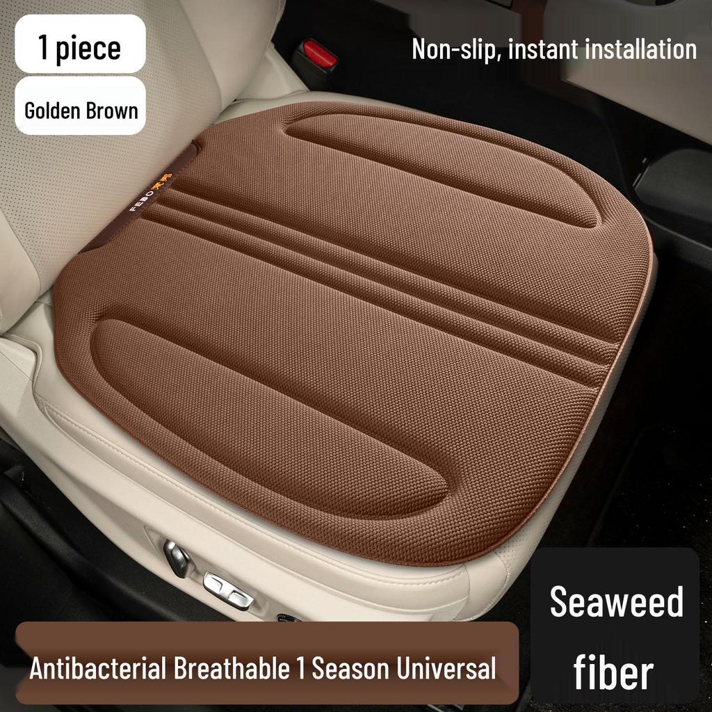 Universal 2026 Dongfeng Car Seat Cushion: Lightweight, Breathable, Anti-slip, Seaweed Fiber for All Seasons