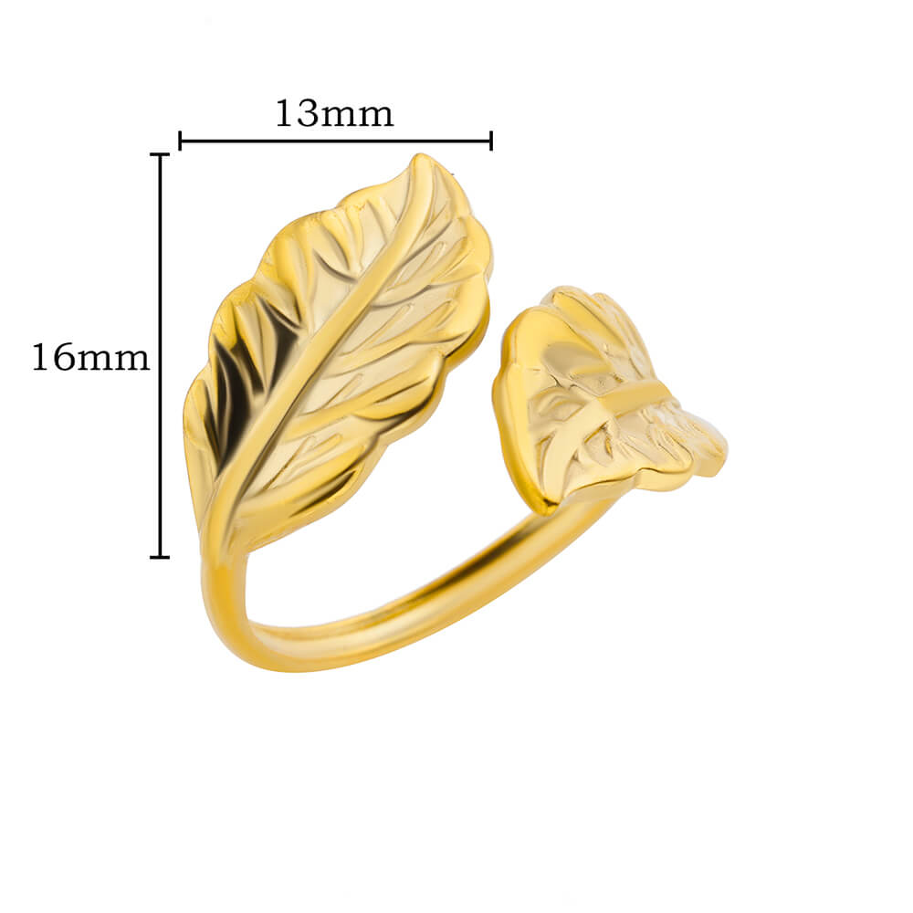 Hexagon Star Stainless Steel Rings for Women Gold Color Finger Rings Female Vintage Party Waterproof Jewelry Accessories Gift