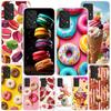 Macaron Ice Cream Cake Doughnut Phone Case For Samsung Galaxy A17 A16 A15 A14 A13 A57 A56 A55 A54 A53 A37 A36 A35 A34 A33 A26 A2