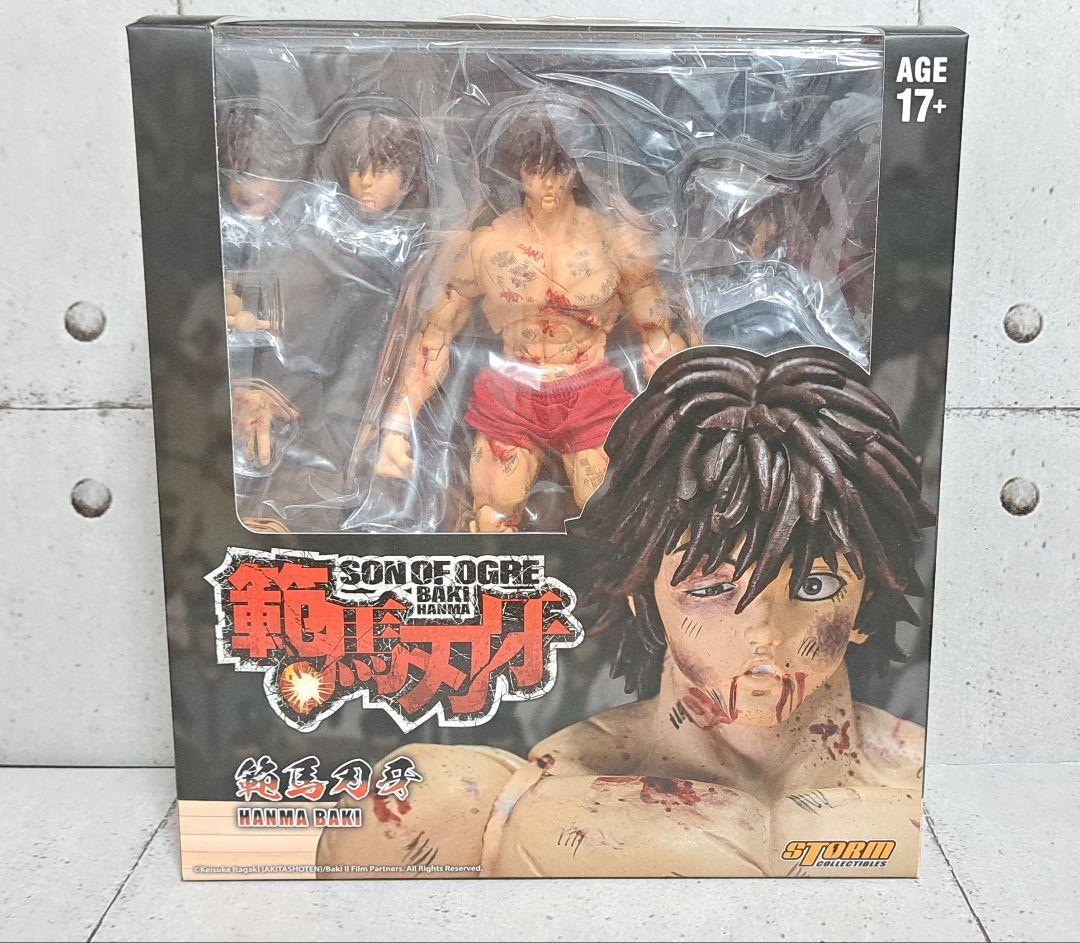 

[Б/У] Отличное состояние фигурка Storm Collectibles Баки Ханма Ограниченная серия