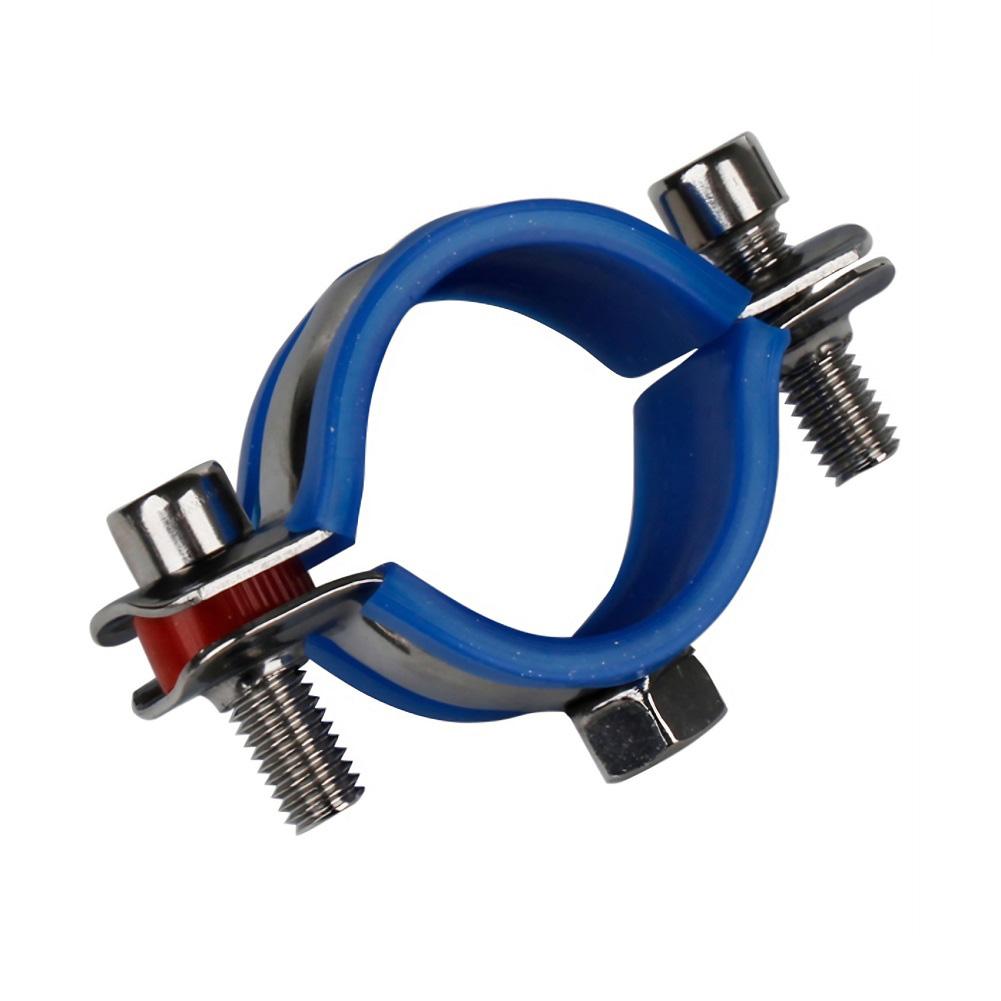 2PC Adjustable Fixing Pipe Clamp Kit for Office Chair 2528mm with Wrench 304 Stainless Steel Anti Sinking Device
