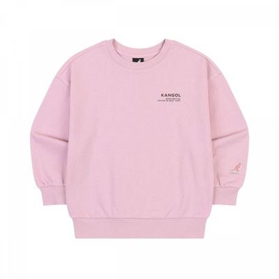 KANGOL Oversized Lettering Sweatshirt Pink Asccmt00010pk