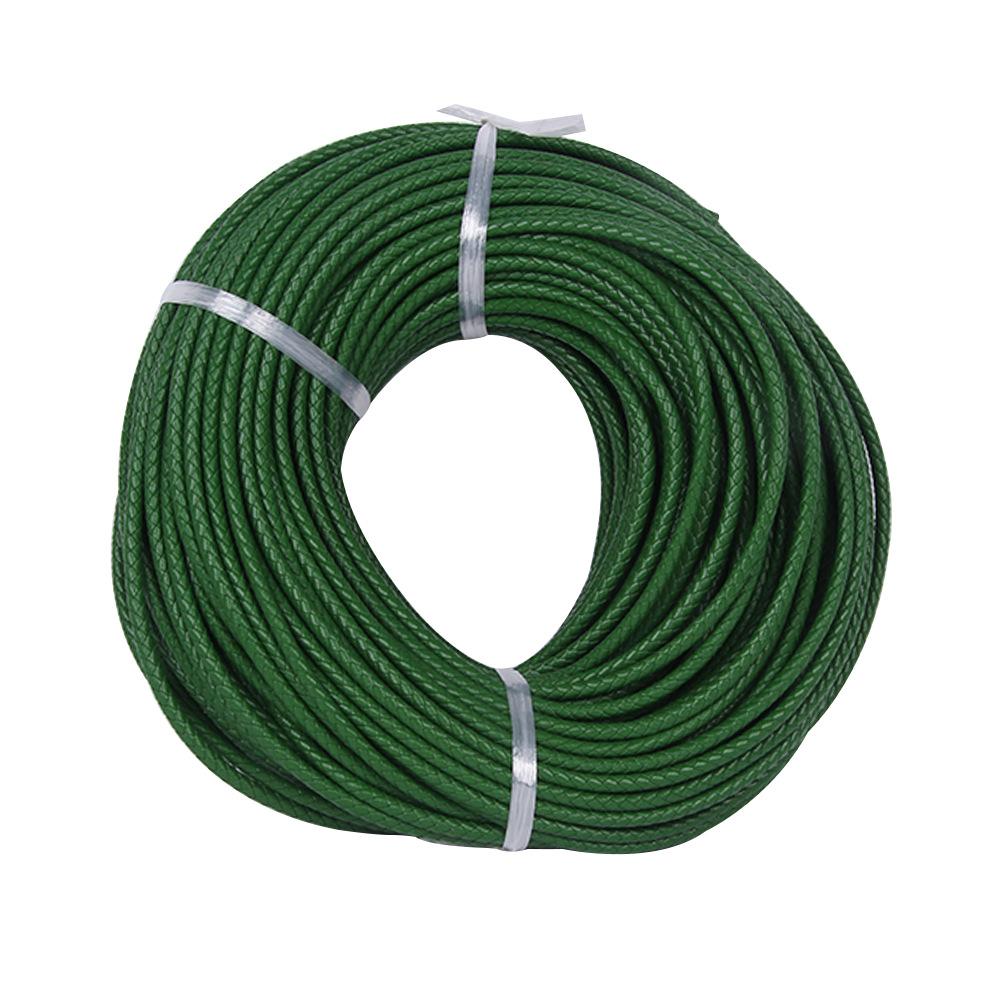 

1meter 3mm 4mm 5mm 6mm Round Genuine Leather Cord Thread Braided Leather Rope String Bracelet Findings Necklace Jewelry Making 3mm
