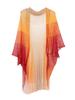 Nuova Moda Scialle Poncho lavorato a maglia traforato estivo elegante da donna con nappe, Sciarpa Pashmina Wrap Shawl per donna