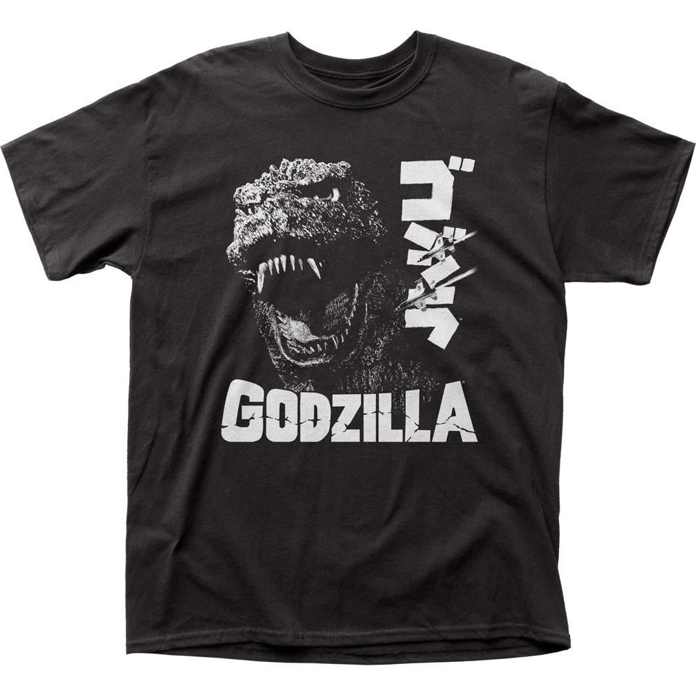 Godzilla Scream Mens T Shirt Classic Monster Movie Tee New Black M