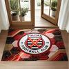 Fulham Voetbal Design Kristalfluweel Tapijt Zacht Decoratief Matje voor Slaapkamer Entree