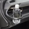 Tsuchiya Yac Air Conditioner Drink Holder for Toyota Passenger Vehicle-Specific Crown, Seat, Black, SY-CR2