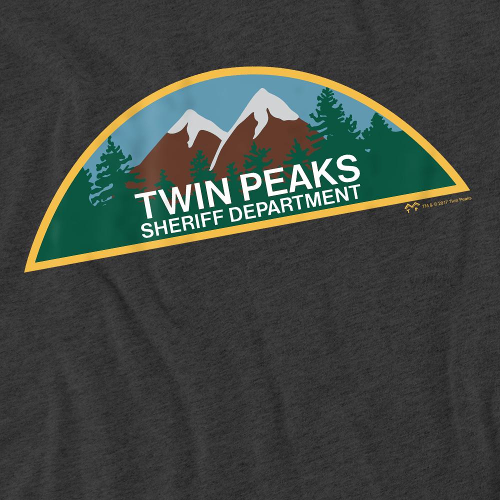 Twin Peaks Unisex Adult Sheriff Department T-Shirt