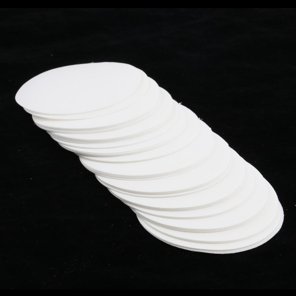 100 PCS Premium Aschefreies Quantitative Filterpapier Medium 30-50um 7cm 9cm -