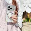 Colorful Floral Magnetic Stand iPhone 17 Pro Max Case, Compatible with iPhone 17/16/15