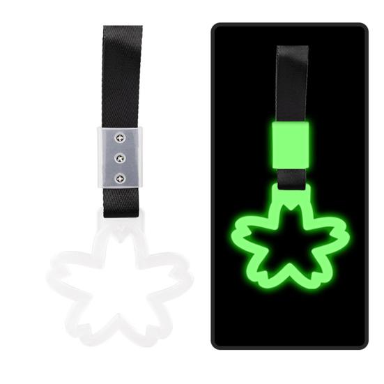 Cherry Blossom Automobile Pendant Bright Color Comfortable Grip Reliable Support Car Pendant Car Interior Exterior Decoration