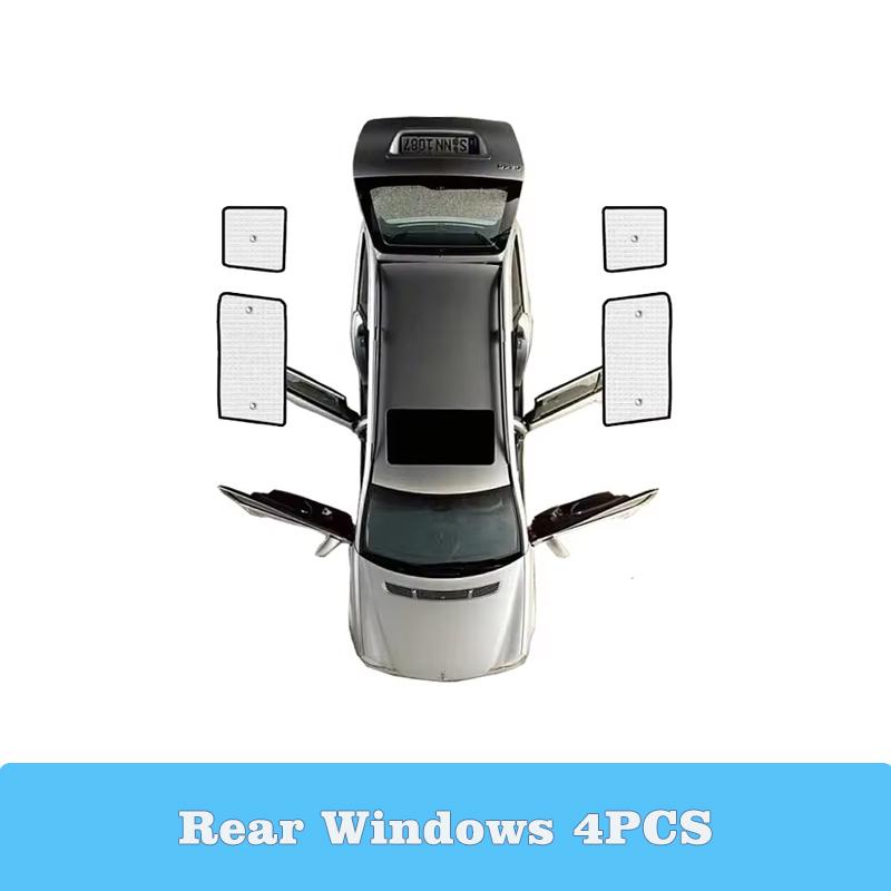 

For Skoda Yeti 5L Car Accessories 2017-2009 2010 2012 Car Sun Visor Blind Sunshades Side Sunshade Heat Block Cover Anti-UV Tools Rear Windows