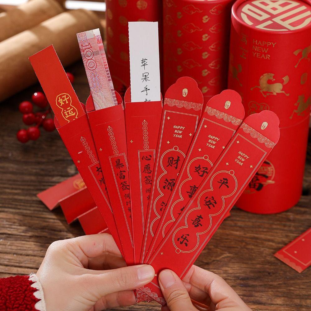 Zodiac Hores Surprise Red Pockets Horse Year Surprise Game Props New Year's Envelope  Wedding