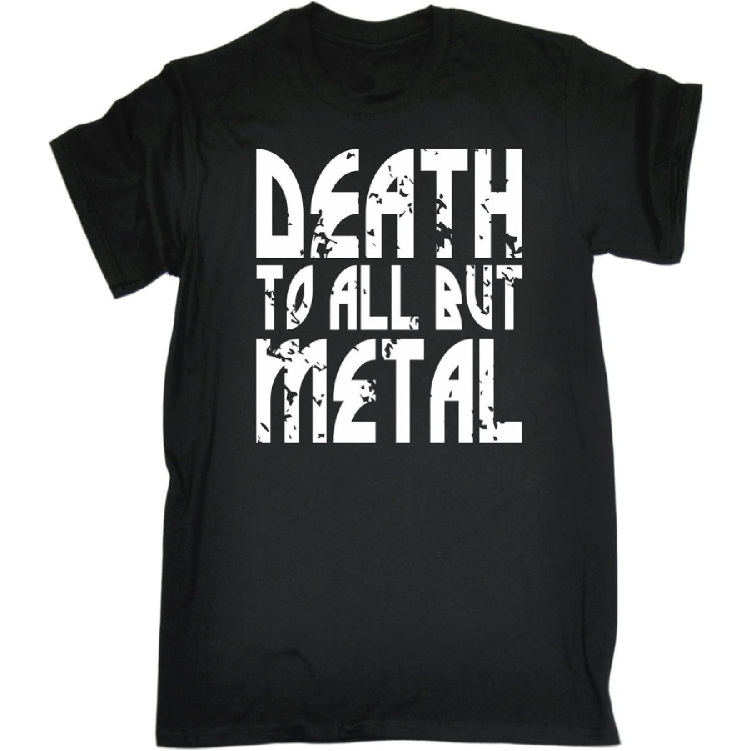 Death To All But Metal -T Shirt XL Black XXXXXL разноцветный